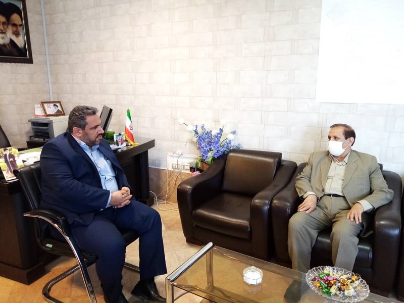 دیدار مدیرکل هواشناسی استان کردستان با فرماندار شهرستان دهگلان